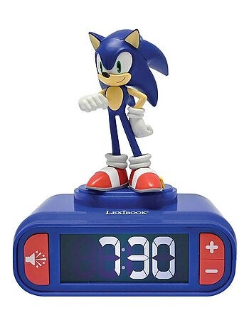 Réveil avec veilleuse Sonic 3D