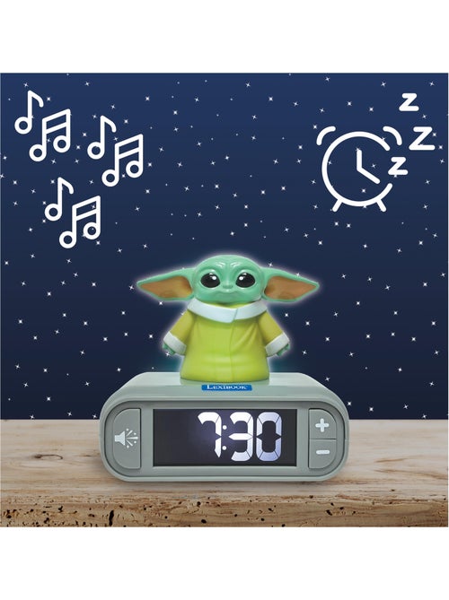 Réveil avec veilleuse Star Wars en 3D - Kiabi