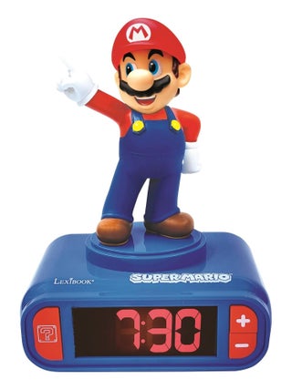 Réveil avec veilleuse Super Mario 3D