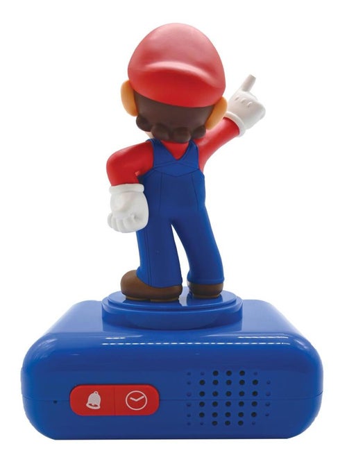 Réveil avec veilleuse Super Mario en 3D - Kiabi