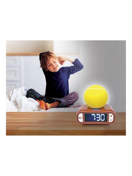 Réveil avec veilleuse Tennis en 3D - Kiabi