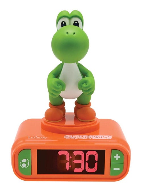 Réveil avec veilleuse Yoshi en 3D - Kiabi