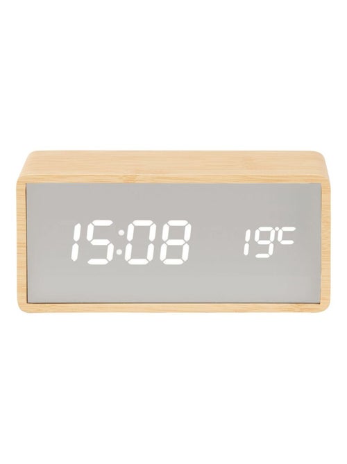 Réveil Copper Mirror LED - Kiabi