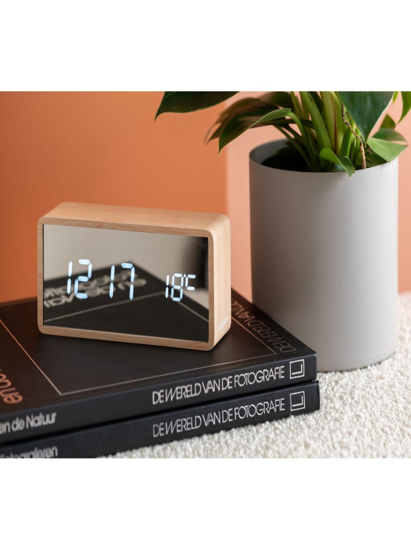 Réveil Copper Mirror LED Beige - Kiabi