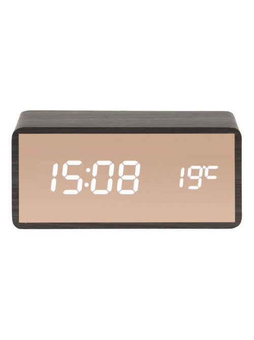 Réveil Copper Mirror LED - Kiabi