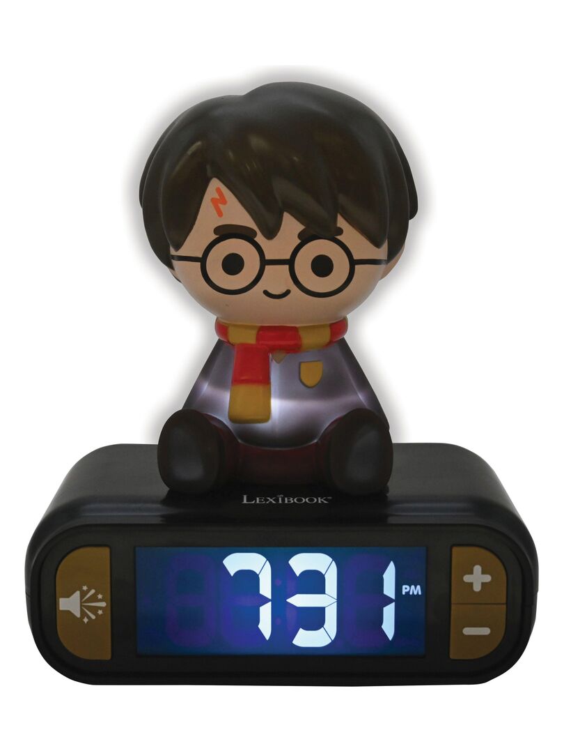 Réveil Digital Avec Veilleuse Lumineuse Harry Potter En 3d Et Effets Sonores N/A - Kiabi