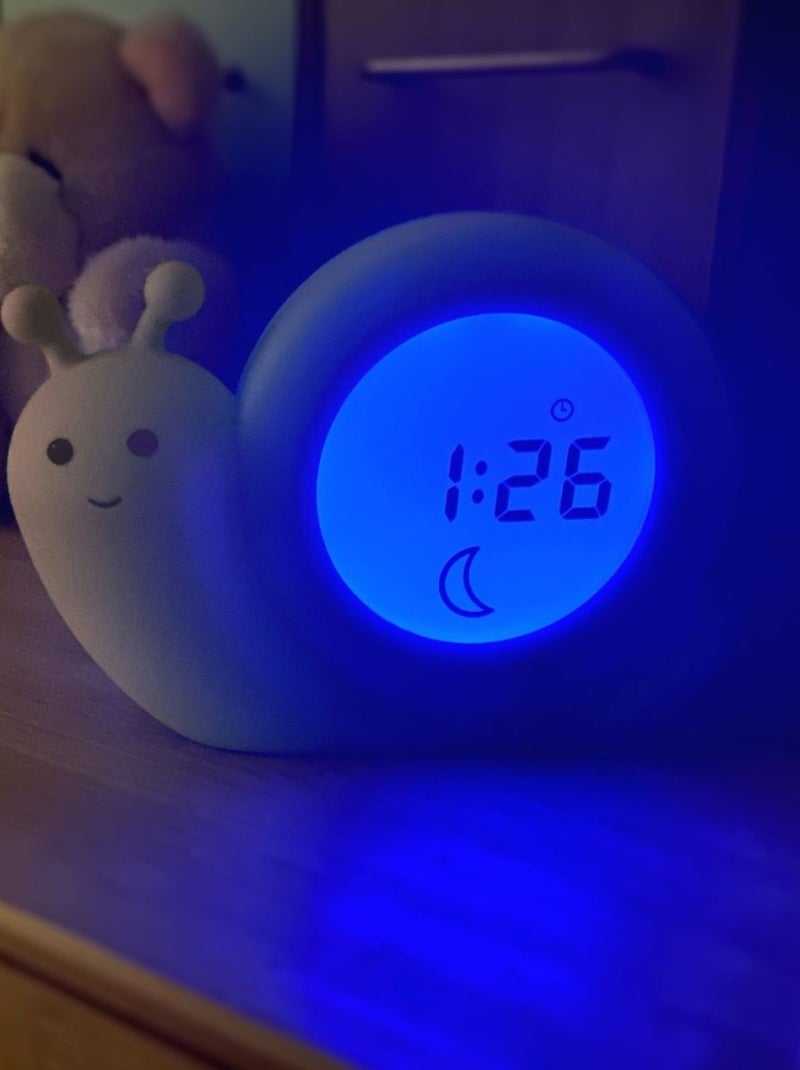 Réveil éducatif enfant Formateur de sommeil Escargot Simon Beige - Kiabi
