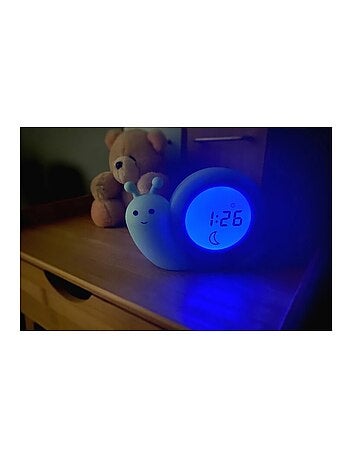 Réveil éducatif enfant Formateur de sommeil Escargot Simon