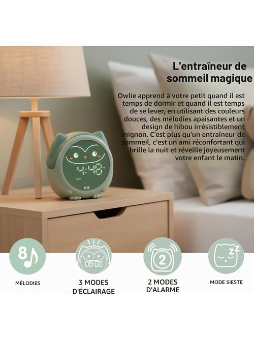 Réveil éducatif owlie - Kiabi Réveil éducatif owlie - Kiabi