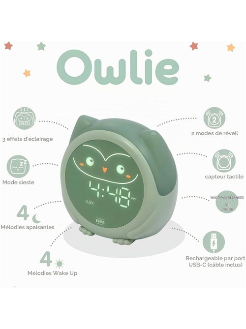 Réveil éducatif owlie - Kiabi Réveil éducatif owlie - Kiabi