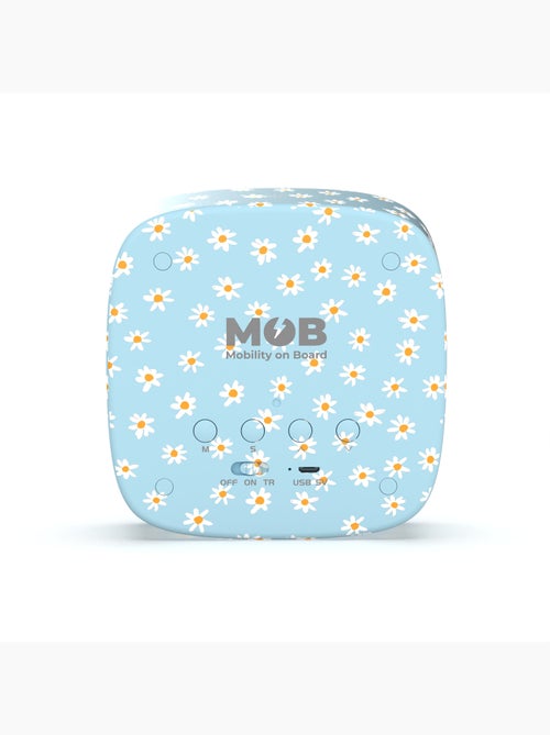 Réveil enfant veilleuse MOB Billy Clock Blue Flower – Rechargeable USB-C - Kiabi
