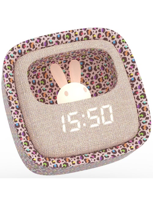 Réveil enfant veilleuse MOB Billy Clock Rainbow Leopard – USB-C - Kiabi