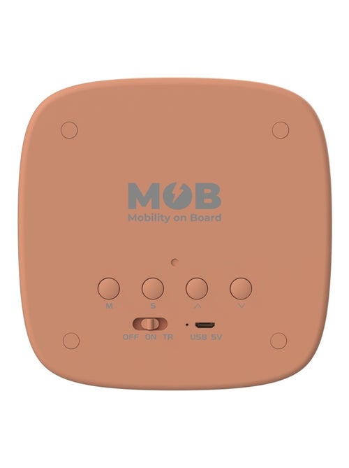 Réveil et Veilleuse pour Enfant Billy Clock - Motif Lapin - Face Avant Tissu - Cadre Plastique - MOB - Kiabi