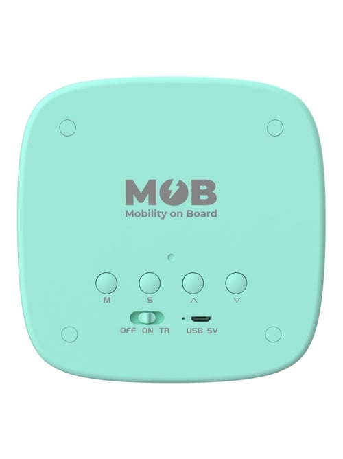 Réveil et Veilleuse pour Enfant Billy Clock - Motif Lapin - Face Avant Tissu - Cadre Plastique - MOB - Kiabi