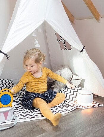 Réveil Pédagogique enfant et Veilleuse Tigre