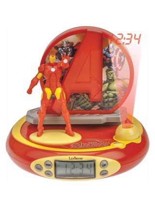 Réveil Projecteur Avengers avec Iron Man en 3D