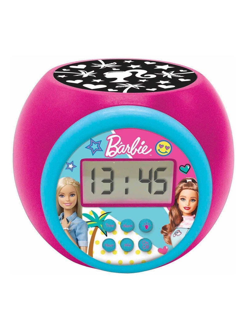 Réveil Projecteur Barbie Rose - Kiabi