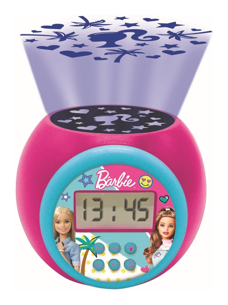 Réveil Projecteur Barbie Rose - Kiabi