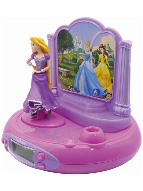 Réveil Projecteur Disney Princesse Raiponce en 3D - Kiabi