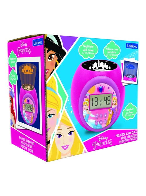 Réveil projecteur Disney Princesse - Kiabi