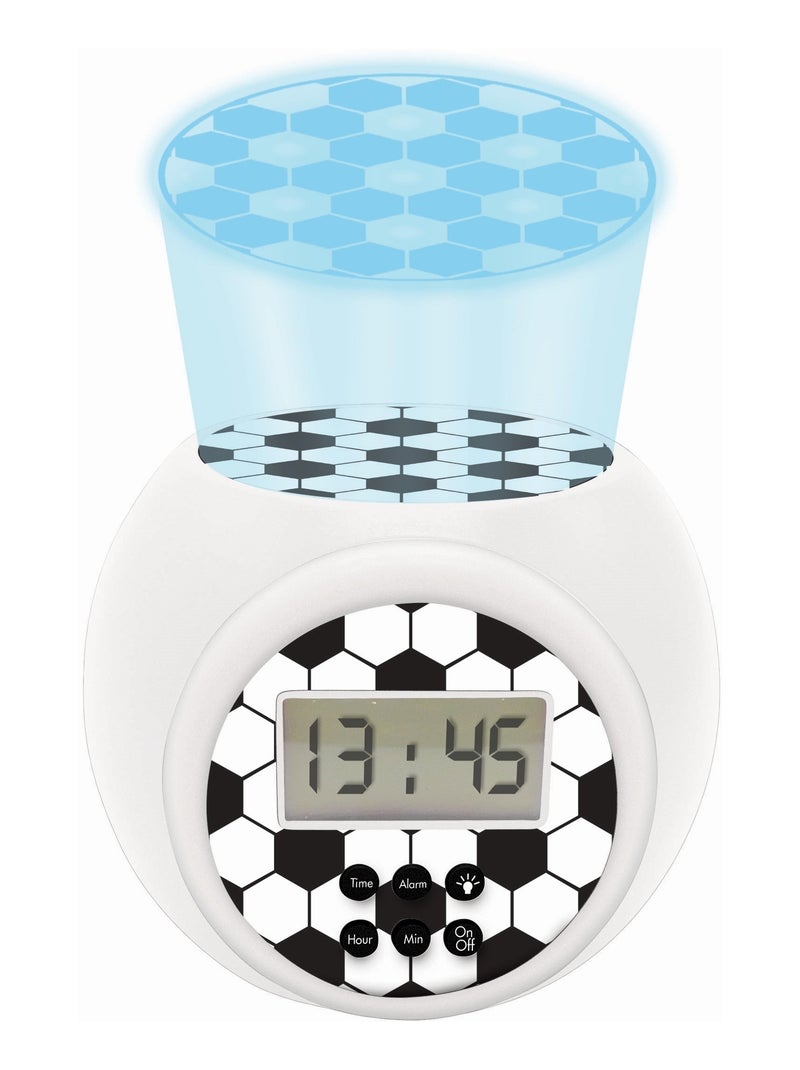 Réveil projecteur édition Football Blanc - Kiabi