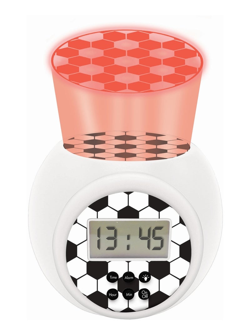 Réveil projecteur édition Football Blanc - Kiabi