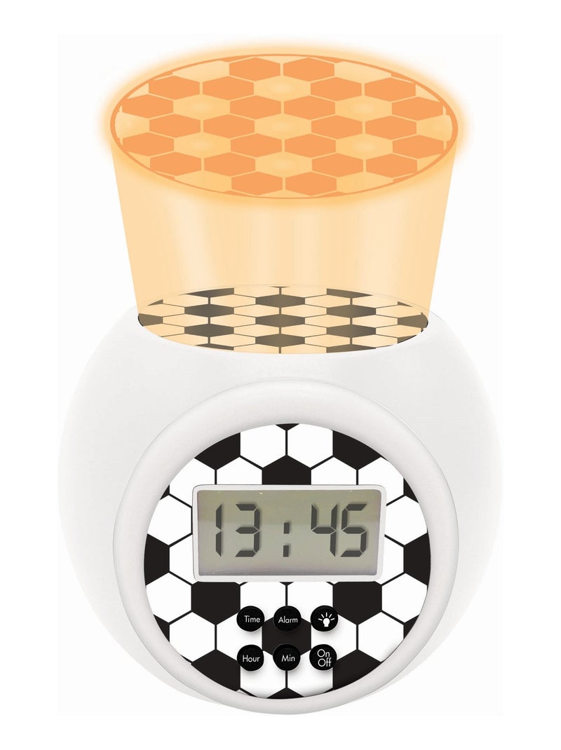 Réveil projecteur édition Football Blanc - Kiabi