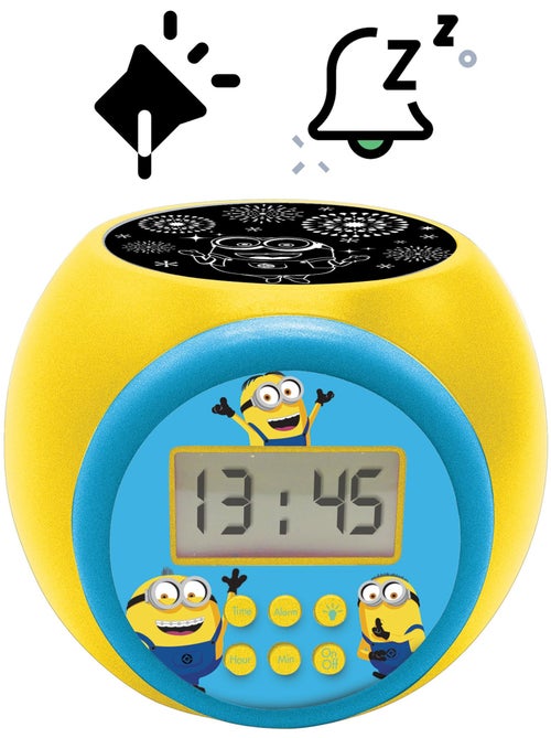 Réveil projecteur Minions - Kiabi Réveil projecteur Minions - Kiabi