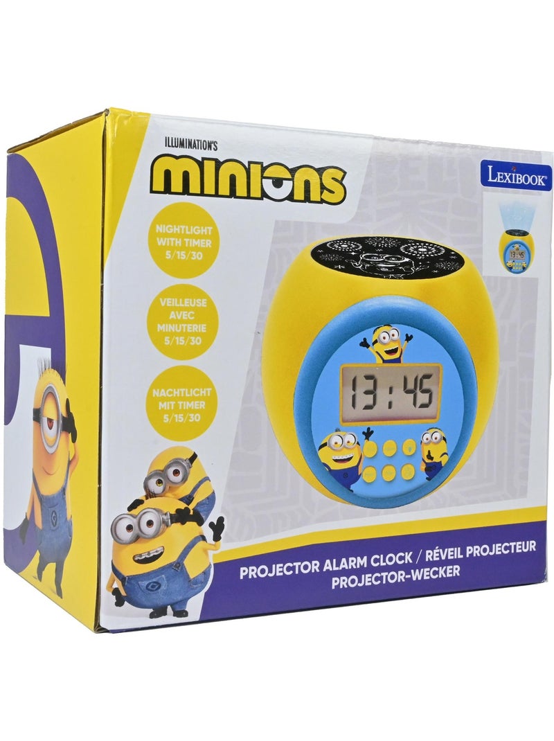 Réveil projecteur Minions Jaune - Kiabi