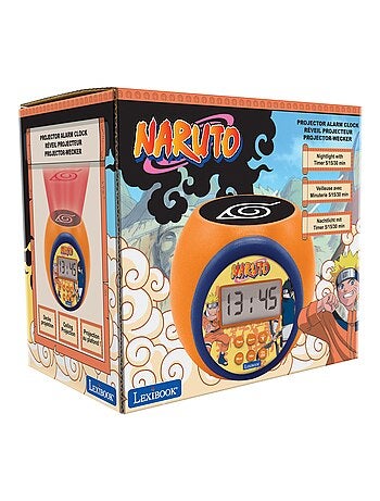 Réveil projecteur naruto avec minuteur