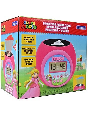 Réveil projecteur peach