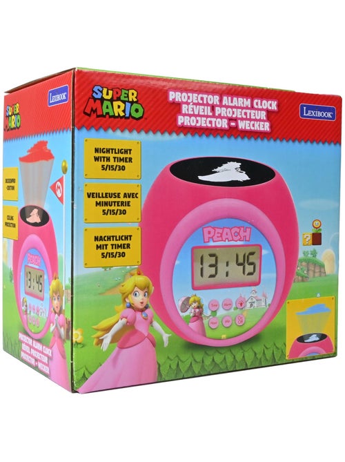 Réveil projecteur peach - Kiabi