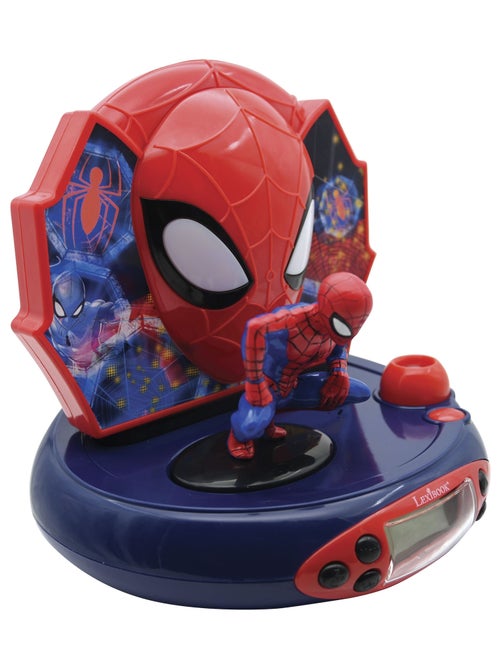 Réveil Projecteur SpiderMan en 3D - Kiabi