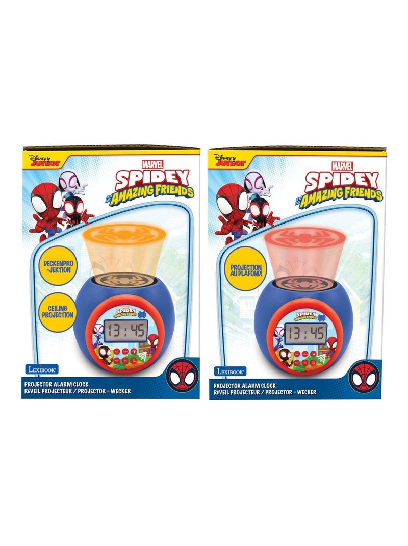 Réveil Projecteur Spidey and his amazing friends Bleu - Kiabi