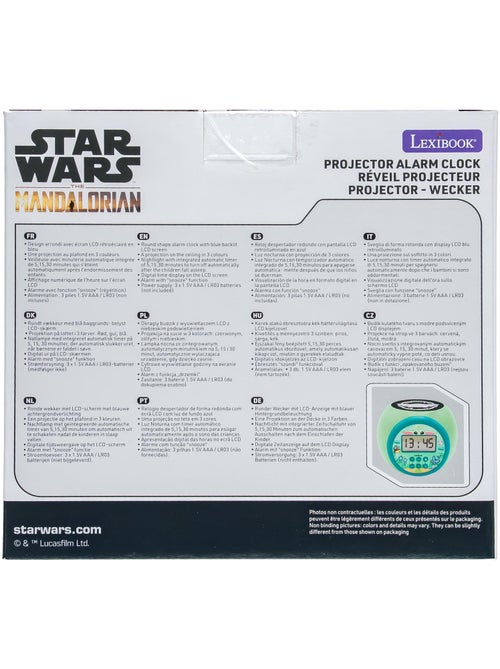 Réveil Projecteur Stars Wars - Kiabi