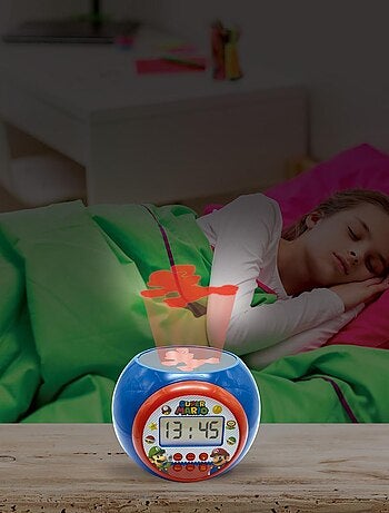 Réveil projecteur Super Mario