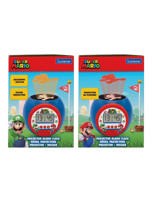 Réveil projecteur Super Mario - Kiabi