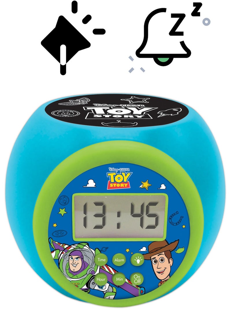 Réveil Projecteur Toy Story Vert - Kiabi