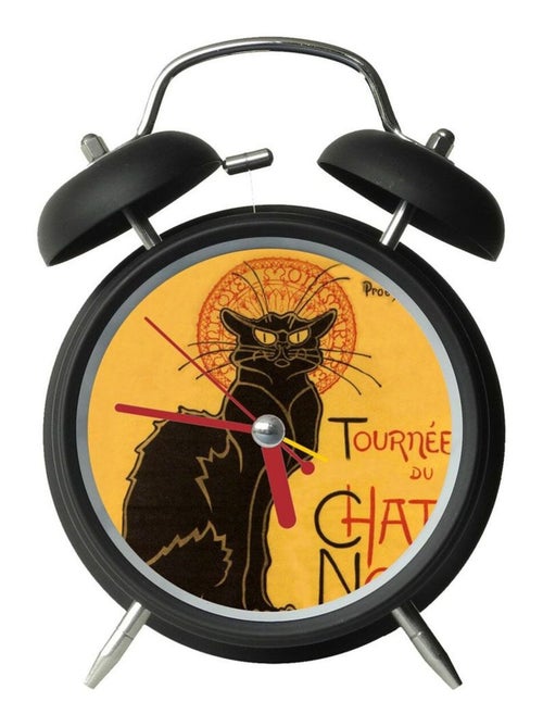 Réveil traditionnel Le chat noir - Kiabi