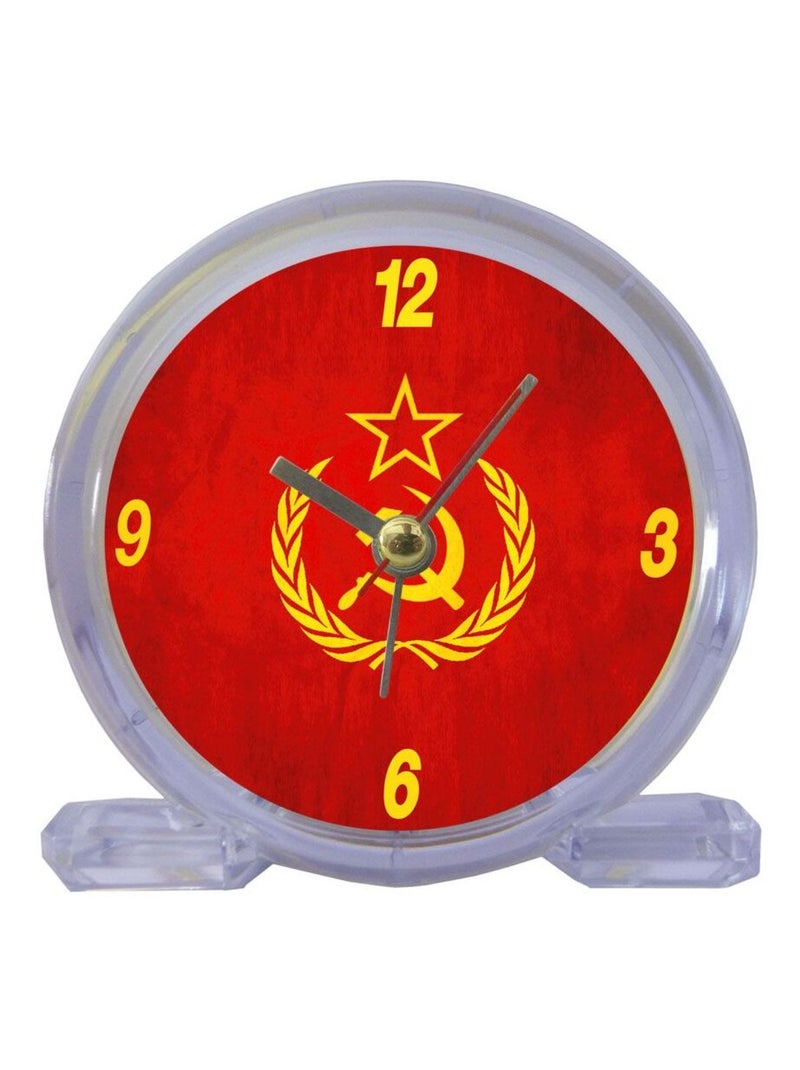 Réveil URSS par Cbkreation Diamètre : 8 cm N/A - Kiabi