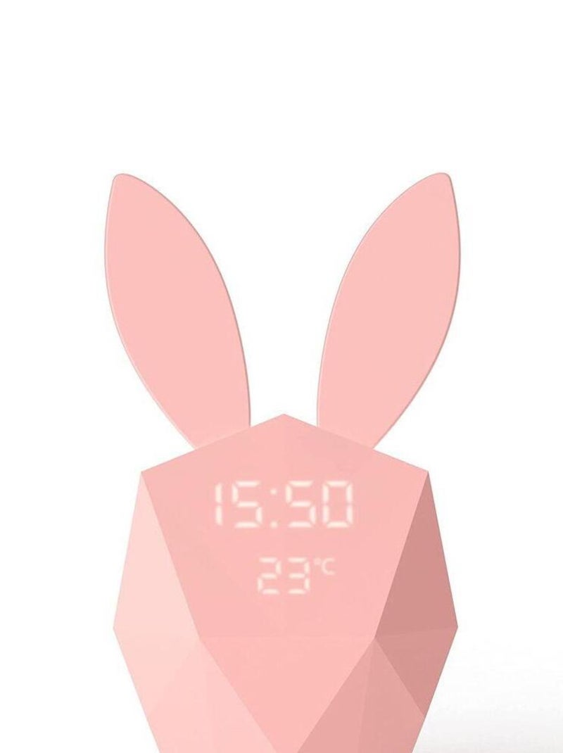 Réveil veilleuse Cutie Clock - Rose N/A - Kiabi