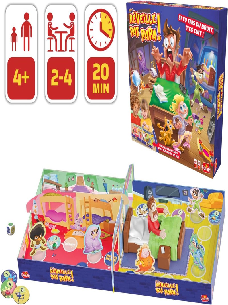 Réveille Pas Papa - Goliath Multicolore - Kiabi