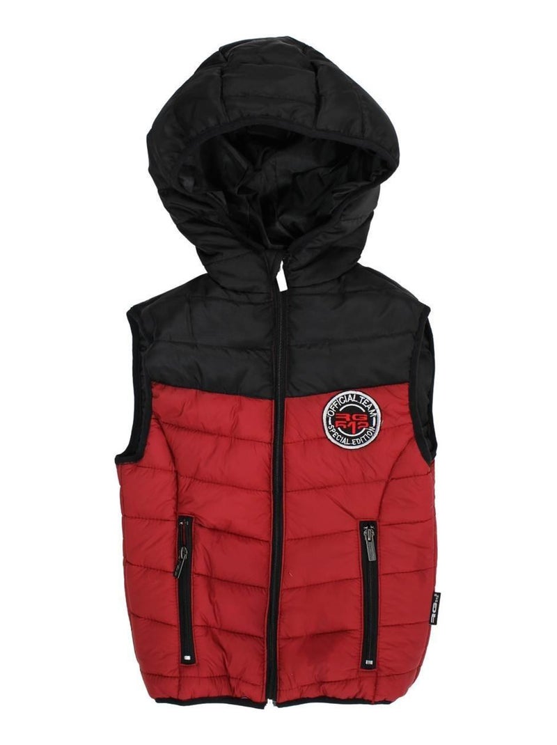 RG512 - Parka garçon imprimé logo Bordeaux - Kiabi