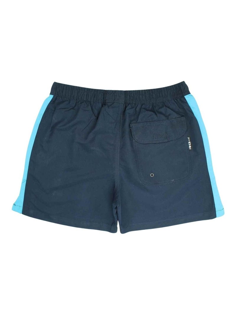 RG512 - Short De Bain imprimé logo Bleu marine - Kiabi