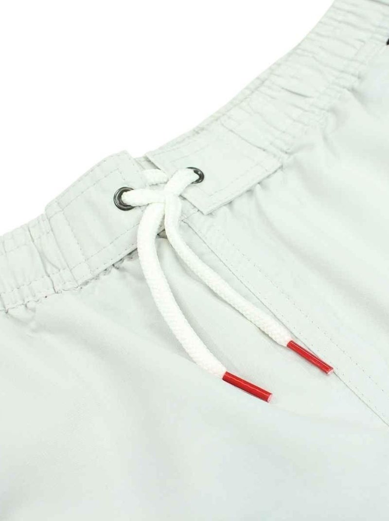 RG512 - Short De Bain imprimé logo Gris - Kiabi