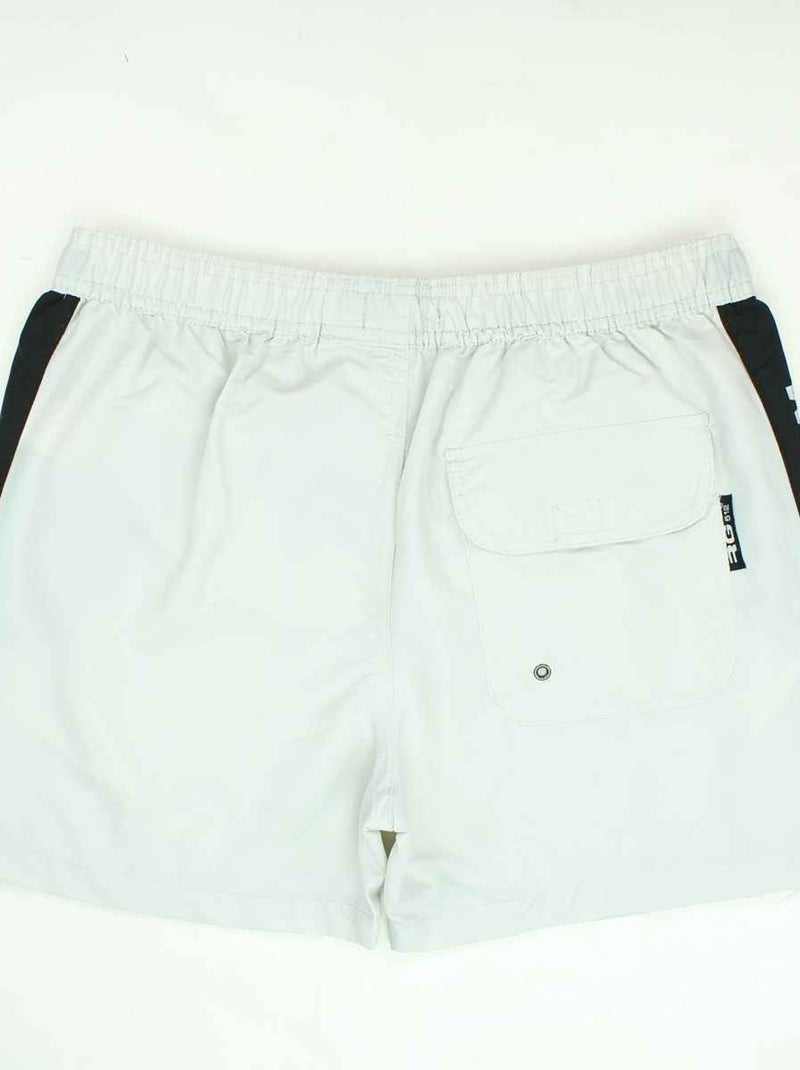 RG512 - Short De Bain imprimé logo Gris - Kiabi