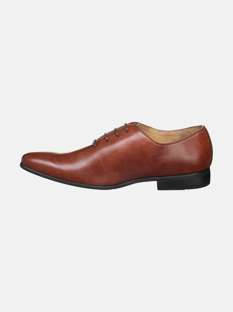 Richelieux basses à lacets - Uomo Marron - Kiabi