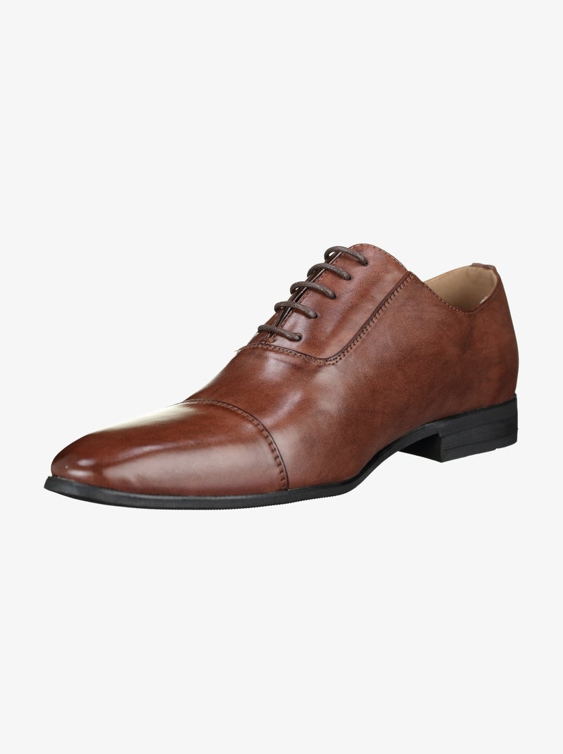 Richelieux habillées Marron - Kiabi