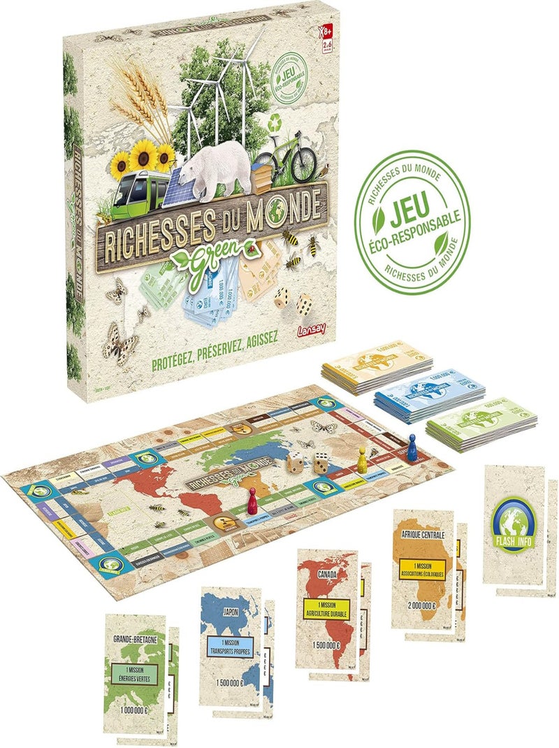 Richesses Du Monde Green - Lansay Multicolore - Kiabi