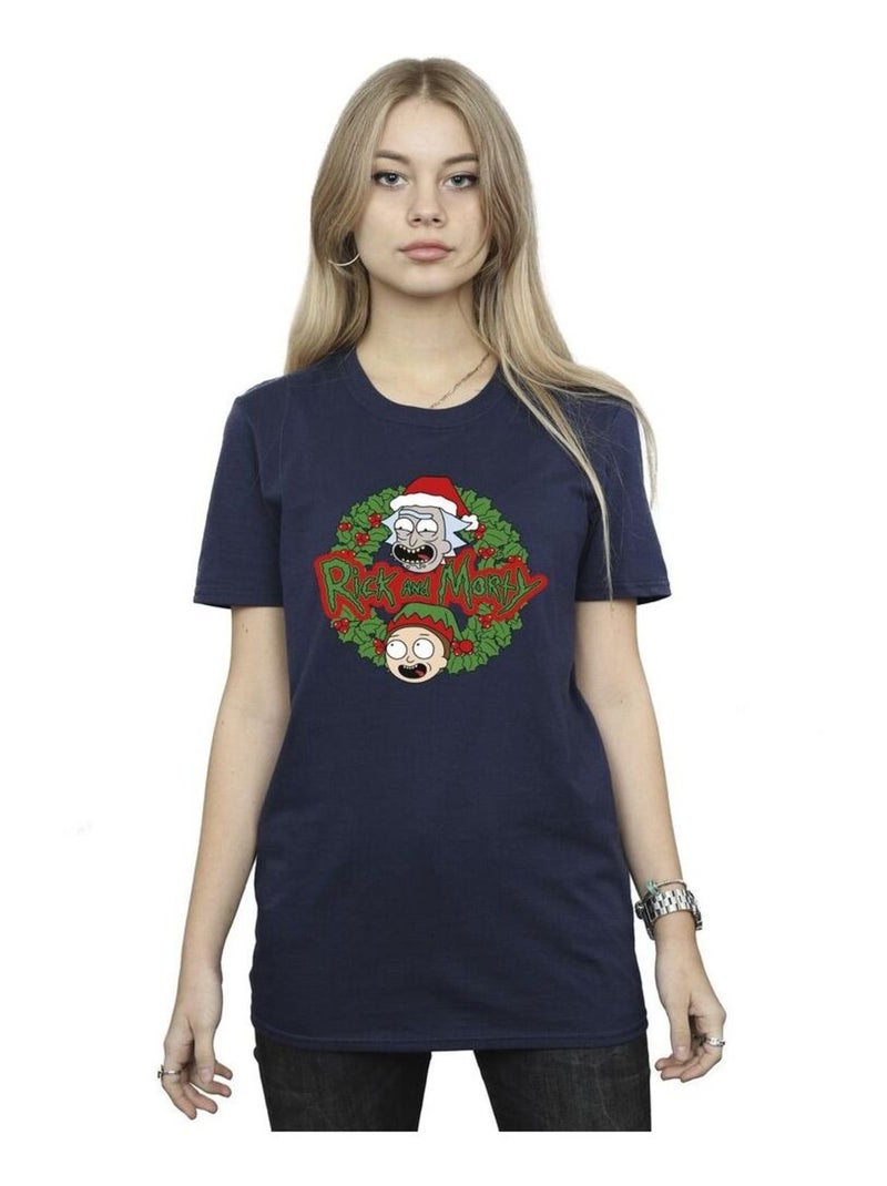 Rick And Morty - T-shirt Bleu marine - Kiabi